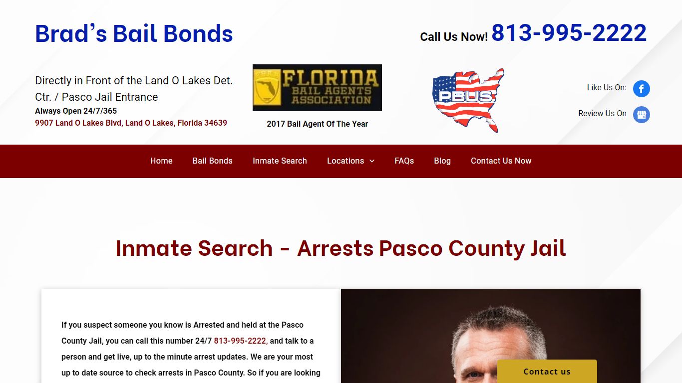 Pasco County Arrests | Brad's Bail Bonds